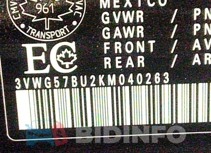 3VWG57BU2KM040263 Photo# 9