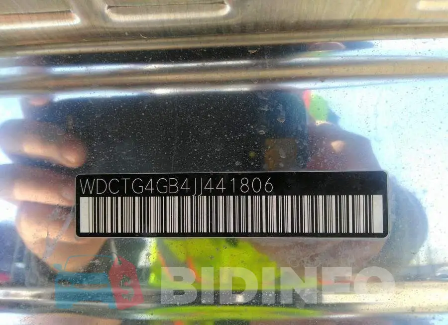 WDCTG4GB4JJ441806 Photo# 9