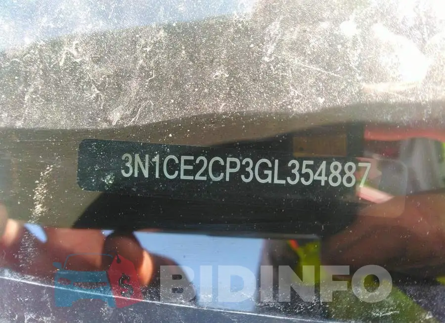 3N1CE2CP3GL354887 Photo# 9