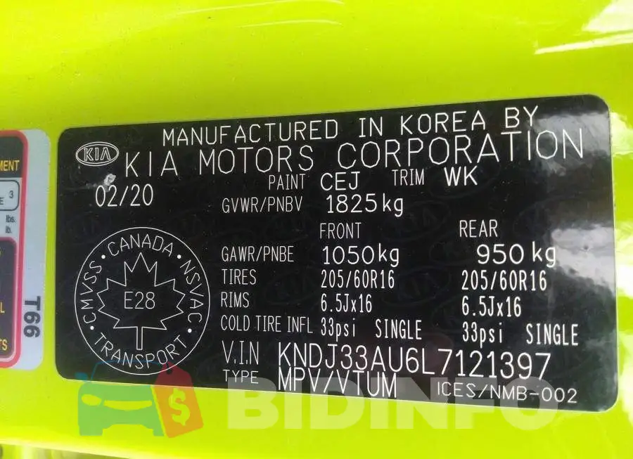 KNDJ33AU6L7121397 Photo# 9