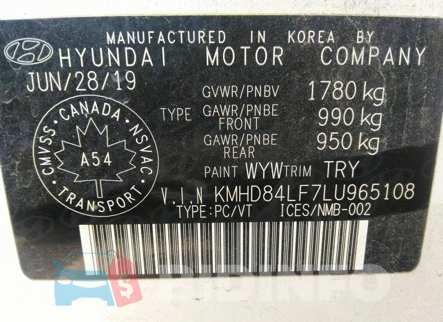 KMHD84LF7LU965108 Photo# 9