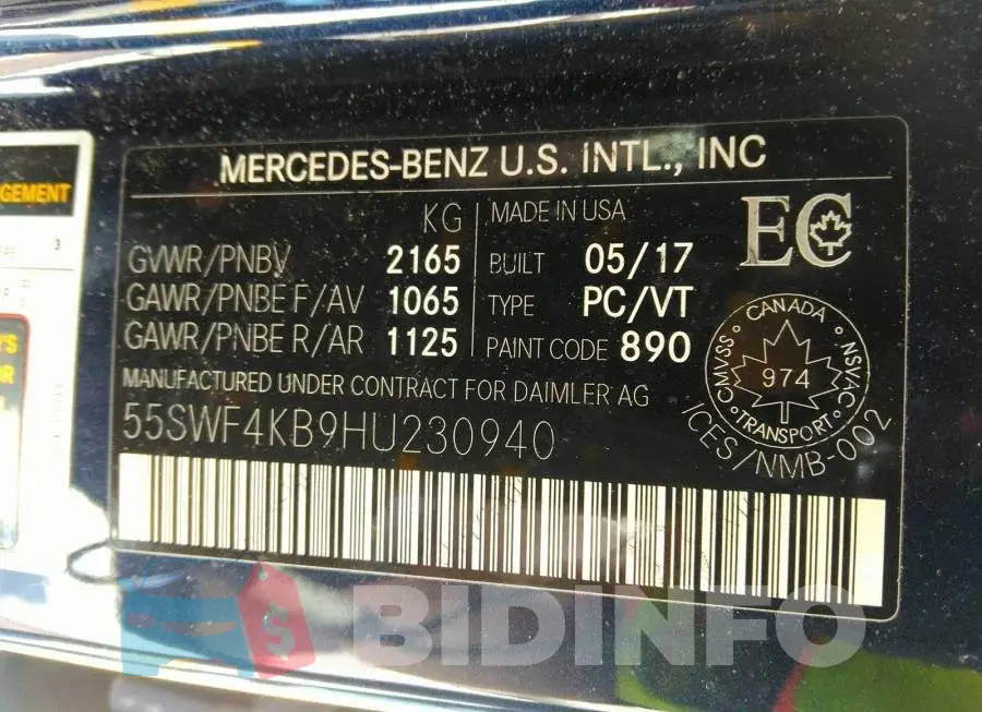 55SWF4KB9HU230940 Photo# 8