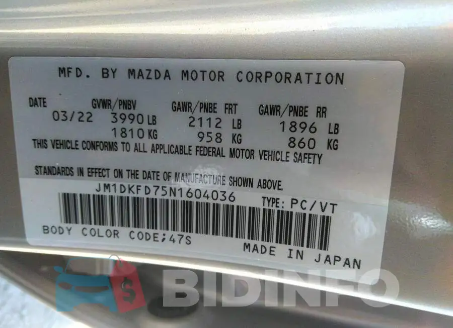 JM1DKFD75N1604036 Photo# 9