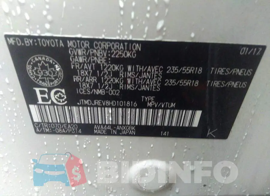 JTMDJREV8HD101816 Photo# 9