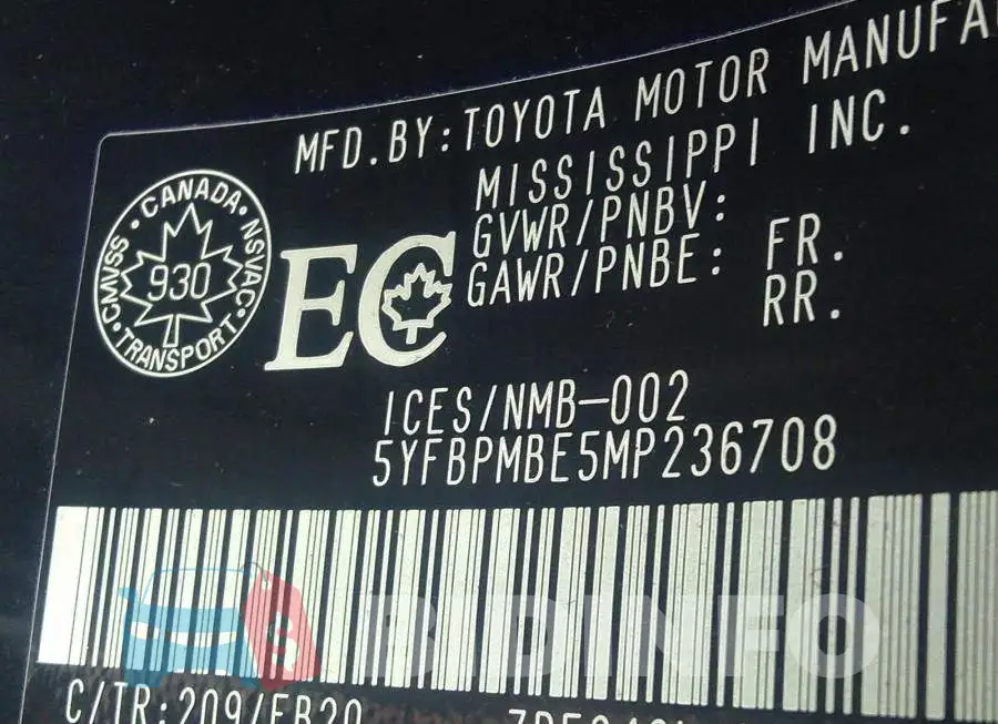 5YFBPMBE5MP236708 Photo# 9