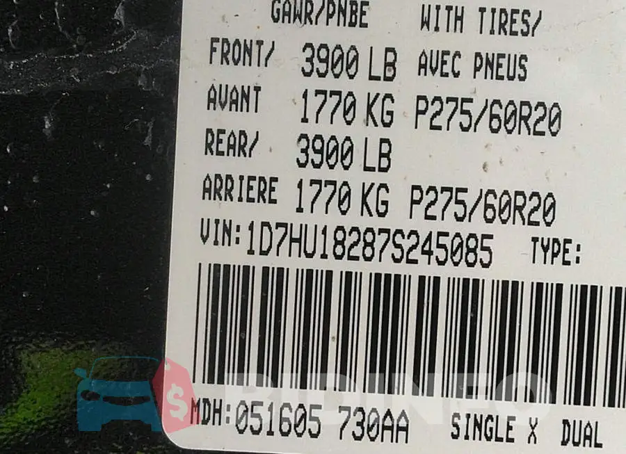 1D7HU18287S245085 Photo# 9