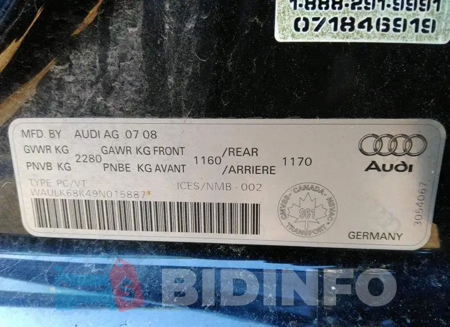 WAULK68K49N015887 Photo# 9