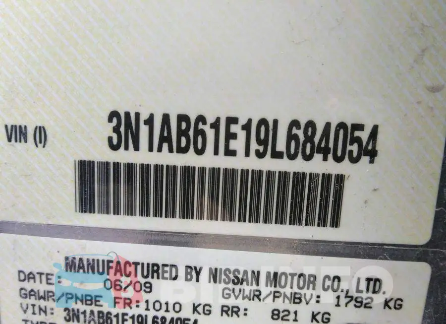 3N1AB61E19L684054 Photo# 9