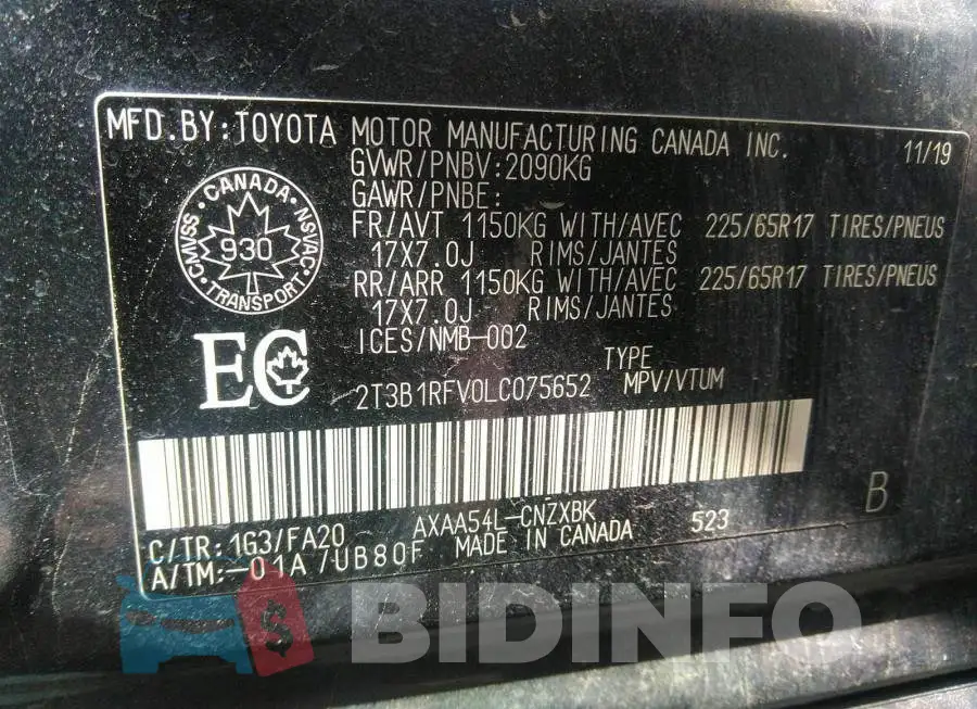2T3B1RFV0LC075652 Photo# 9