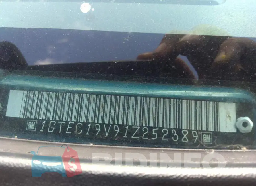 1GTEC19V91Z252389 Photo# 9
