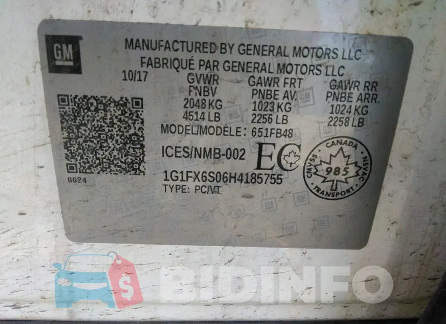 1G1FX6S06H4185755 Photo# 11
