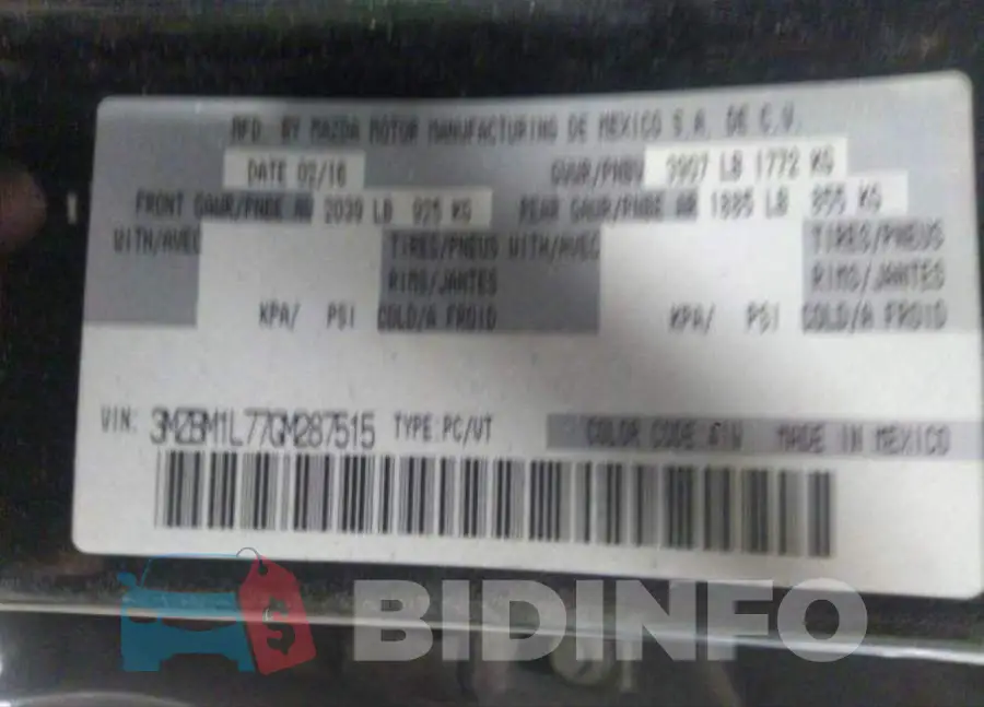 3MZBM1L77GM287515 Photo# 10