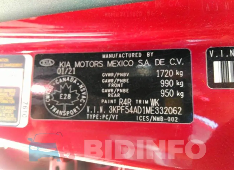 3KPF54AD1ME332062 Photo# 9