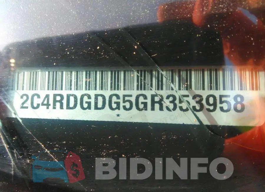 2C4RDGDG5GR353958 Photo# 9