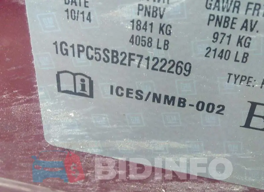 1G1PC5SB2F7122269 Photo# 9