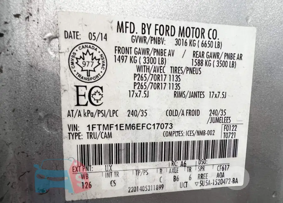 1FTMF1EM6EFC17073 Photo# 7