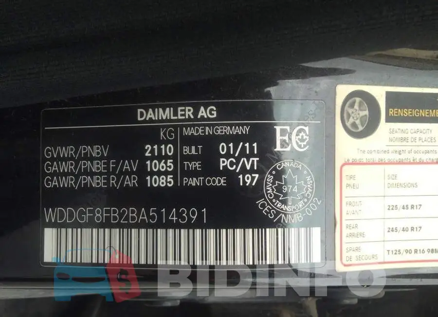 WDDGF8FB2BA514391 Photo# 9