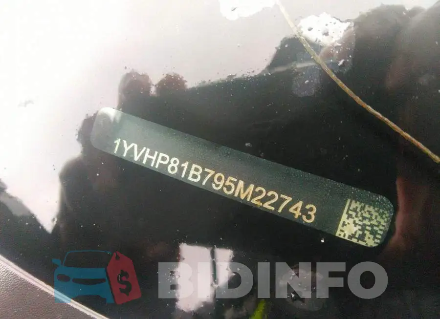 1YVHP81B795M22743 Photo# 9