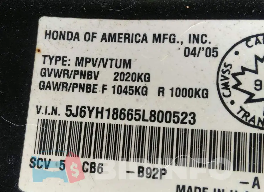 5J6YH18665L800523 Photo# 9