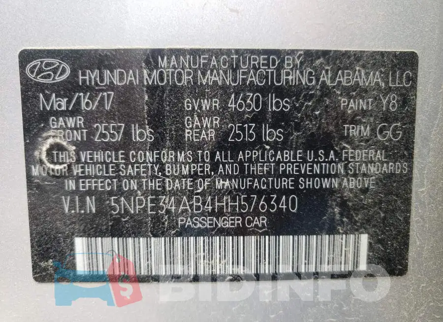 5NPE34AB4HH576340 Photo# 10