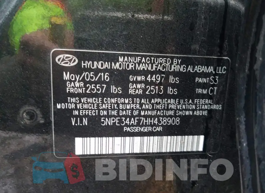 5NPE34AF7HH438908 Photo# 10