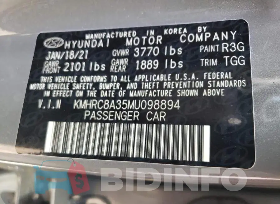KMHRC8A35MU098894 Photo# 1