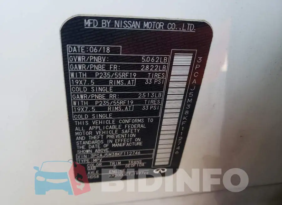 3PCAJ5M38KF112746 Photo# 10