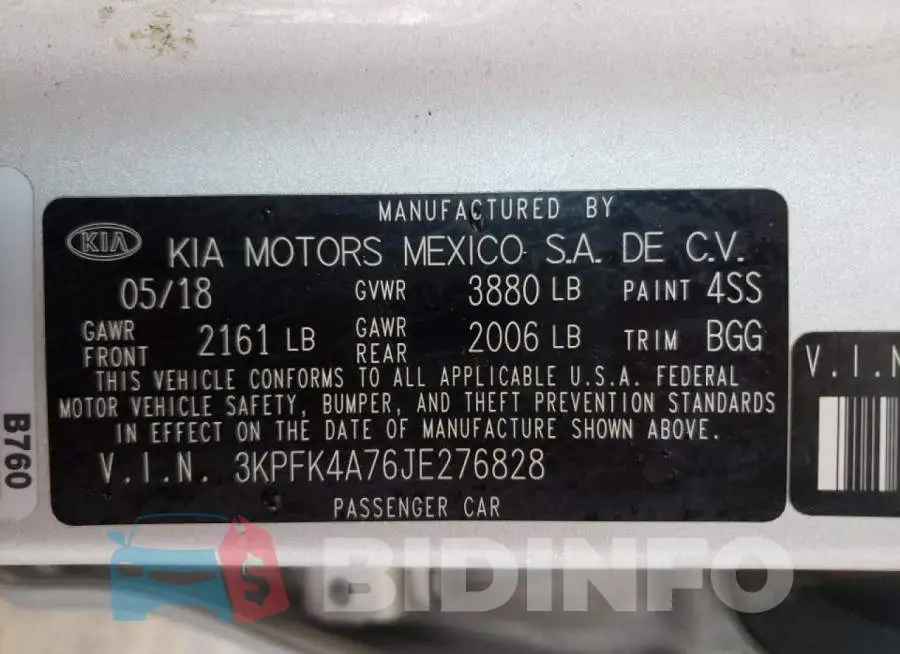 3KPFK4A76JE276828 Photo# 10