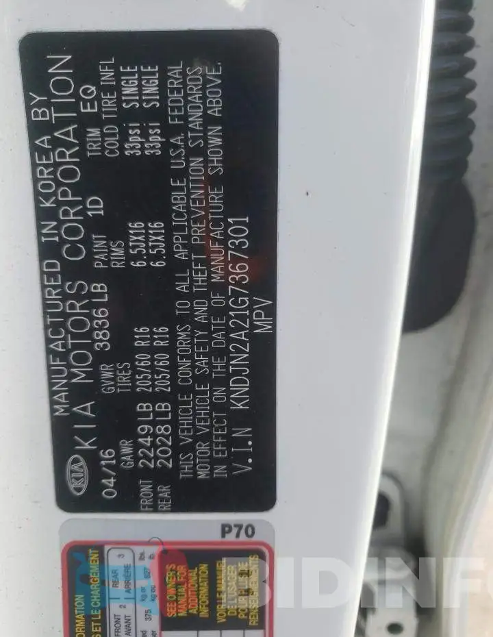 KNDJN2A21G7367301 Photo# 10