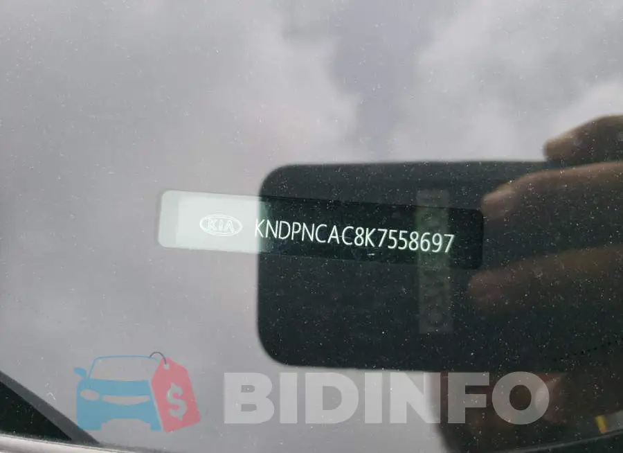 KNDPNCAC8K7558697 Photo# 10