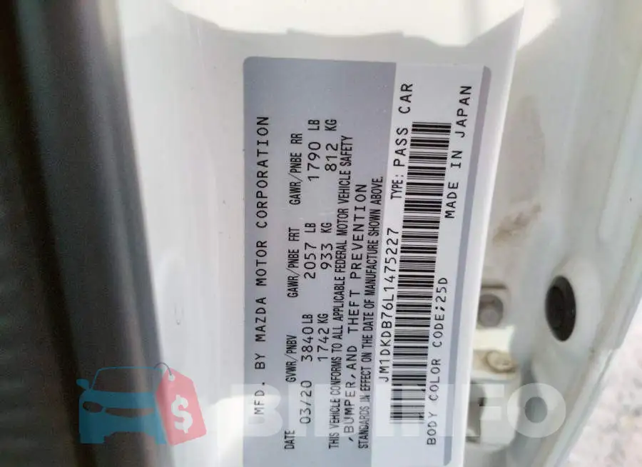 JM1DKDB76L1475227 Photo# 10