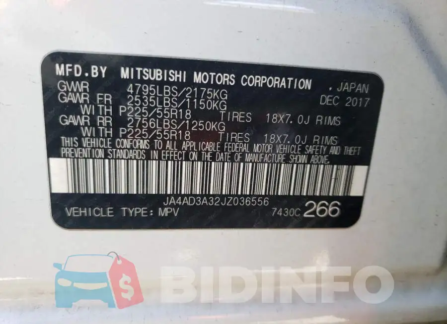 JA4AD3A32JZ036556 Photo# 10