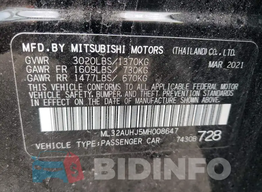 ML32AUHJ5MH008647 Photo# 10