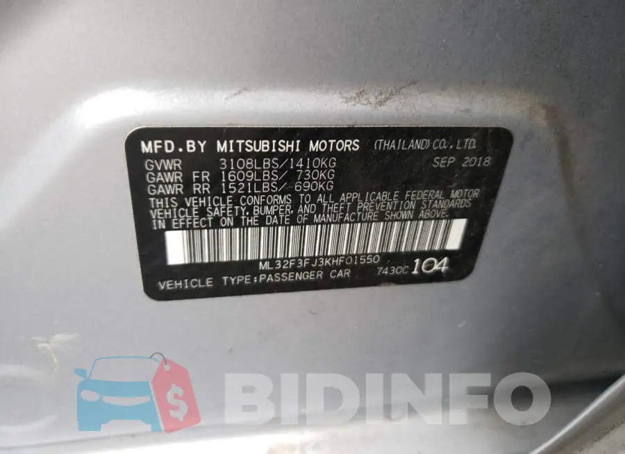ML32F3FJ3KHF01550 Photo# 10