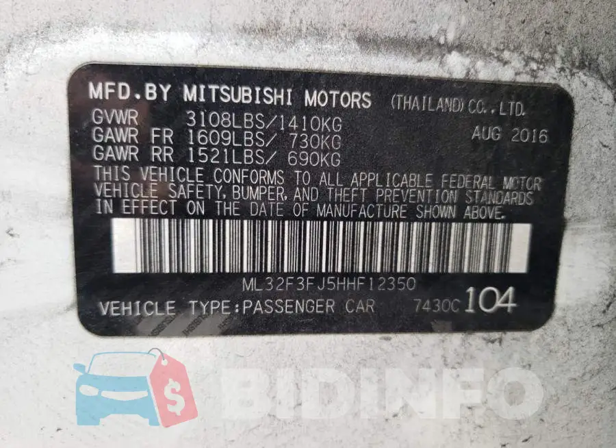 ML32F3FJ5HHF12350 Photo# 10