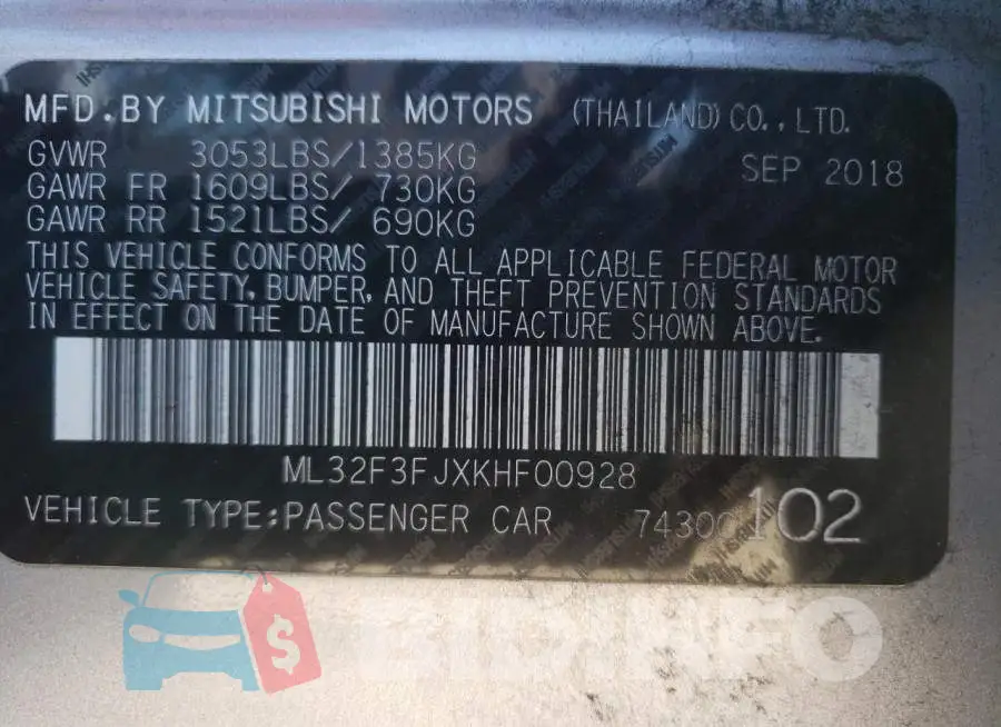ML32F3FJXKHF00928 Photo# 10