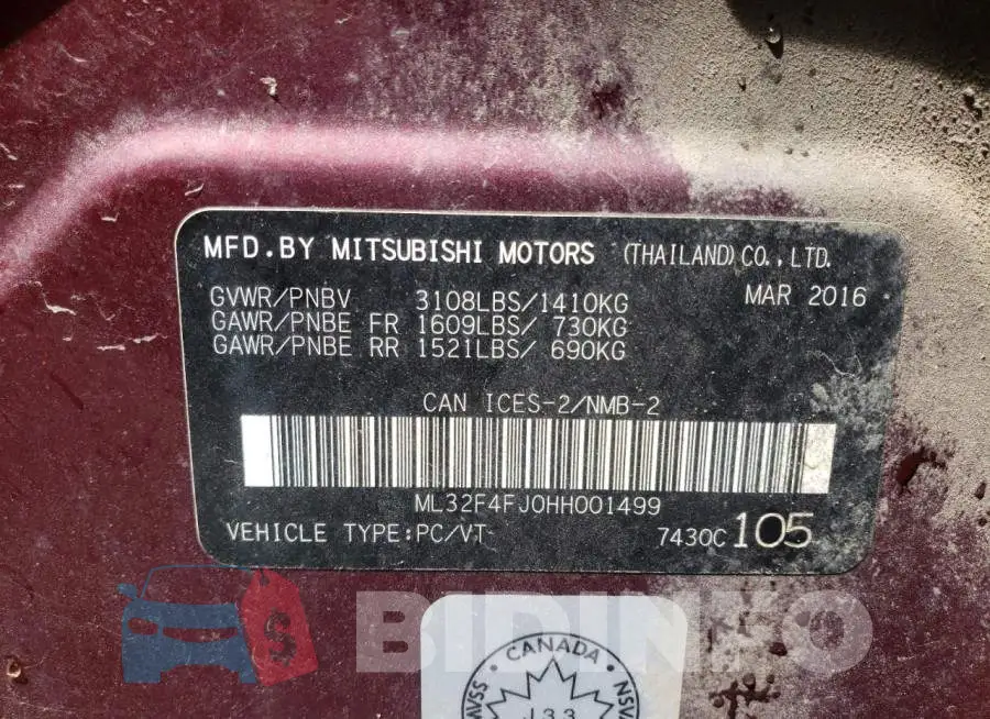 ML32F4FJ0HH001499 Photo# 10