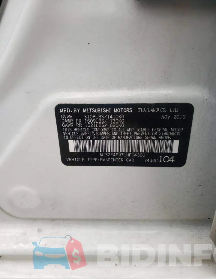 ML32F4FJ3LHF04360 Photo# 10