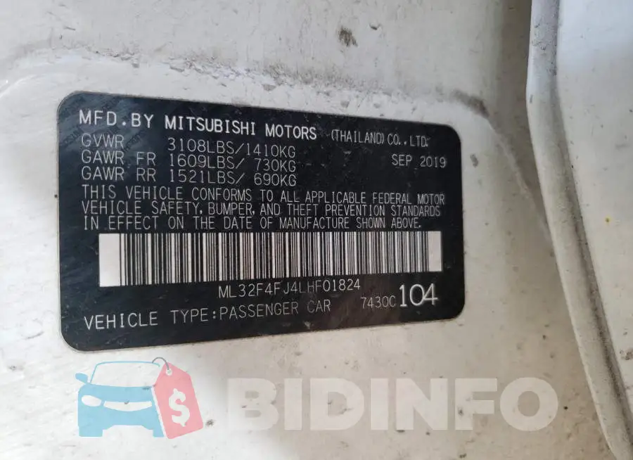 ML32F4FJ4LHF01824 Photo# 10