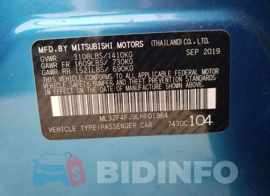 ML32F4FJ9LHF01964 Photo# 10