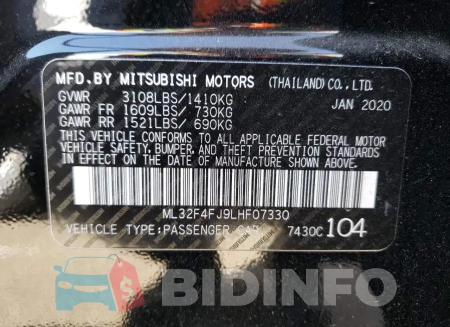 ML32F4FJ9LHF07330 Photo# 10