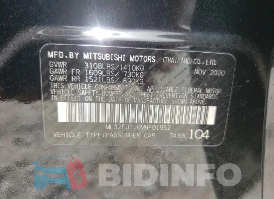 ML32FUFJ0MHF01952 Photo# 10