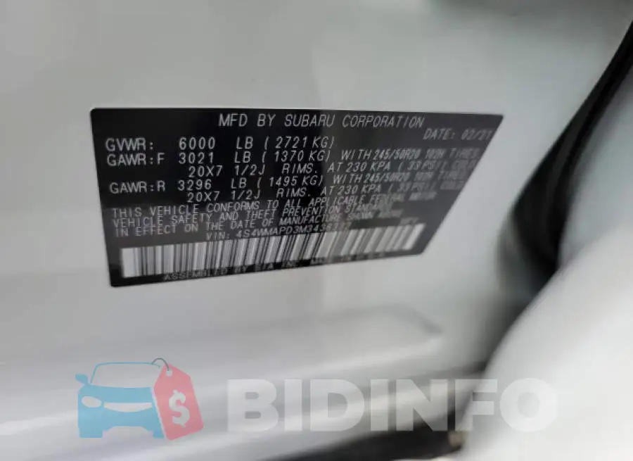 4S4WMAPD3M3438332 Photo# 10