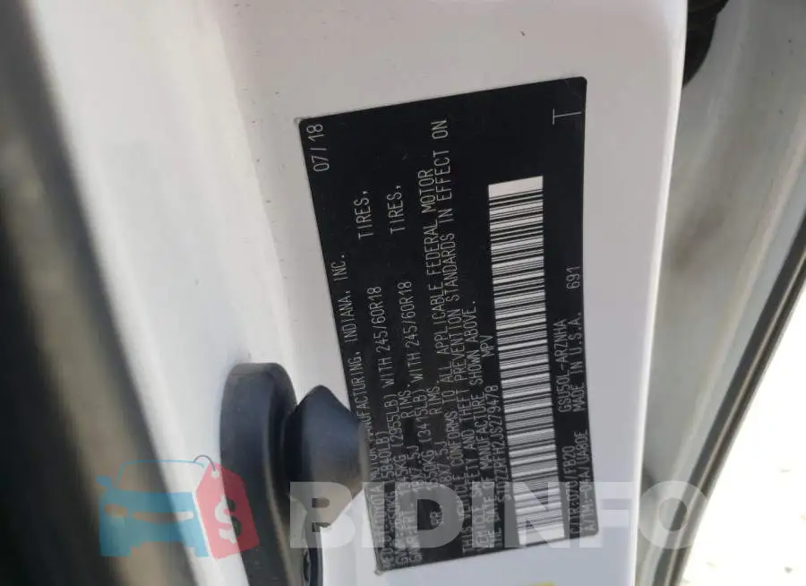 5TDZZRFH2JS279478 Photo# 10