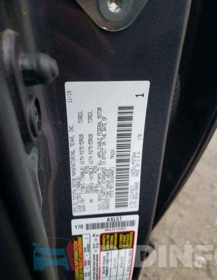 5TFEY5F13KX248071 Photo# 10