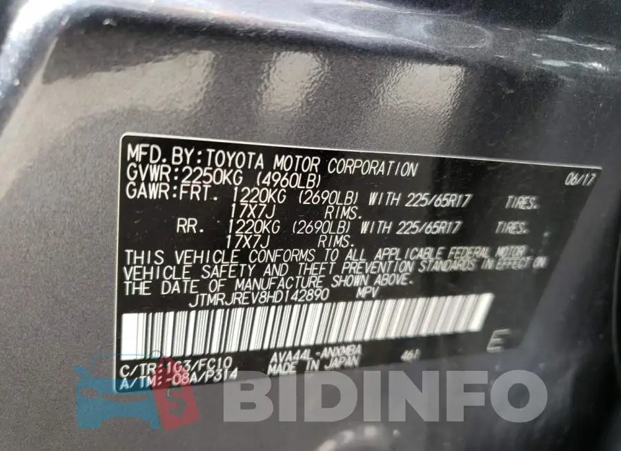 JTMRJREV8HD142890 Photo# 10