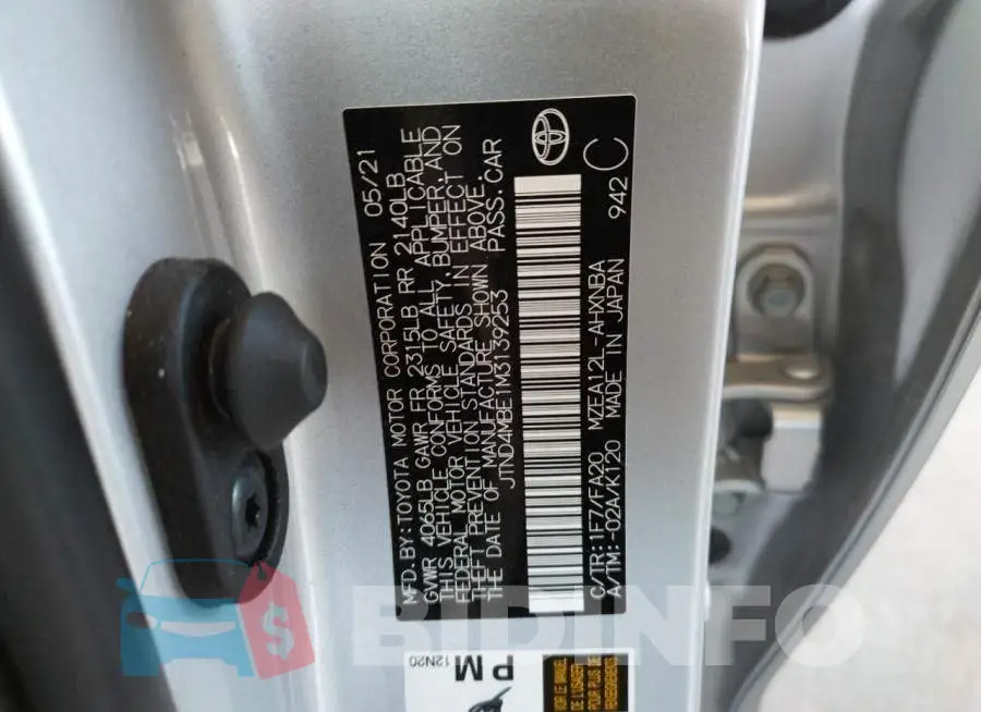 JTND4MBE1M3139253 Photo# 10