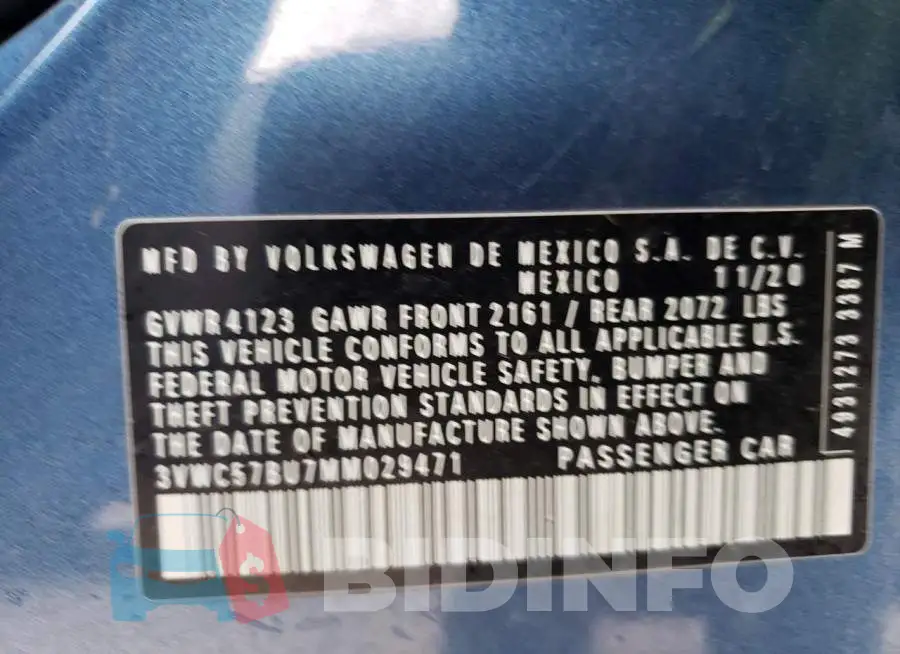 3VWC57BU7MM029471 Photo# 10