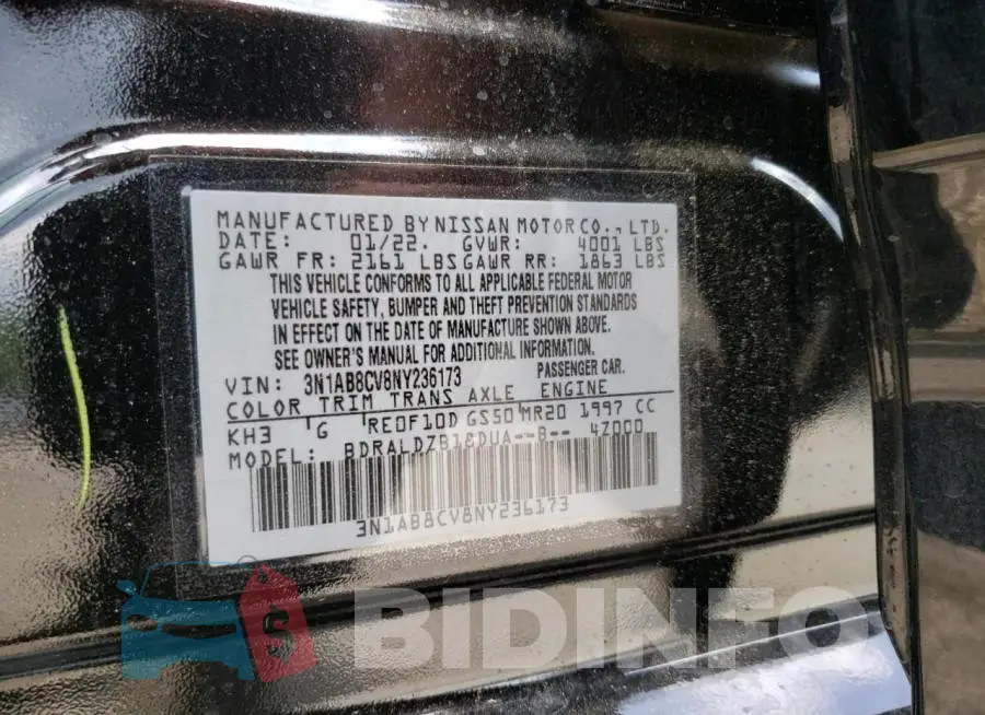 3N1AB8CV8NY236173 Photo# 10