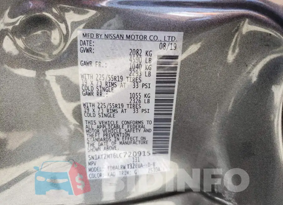 5N1AT2MT6LC720915 Photo# 10